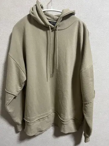 나노 유니버스 레이어드 릴랙스 후디 베이지