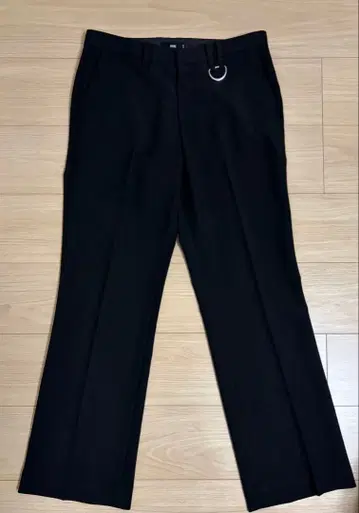 HARE 블랙 슬랙스 LARGE