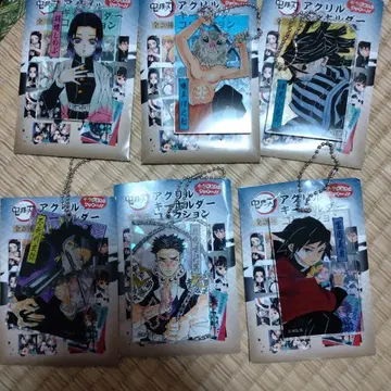 귀멸의 칼날 아크릴 키링 컬렉션 점프샵 토미오카 기유 시노부