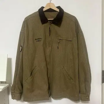 코듀로이 옷깃 자켓