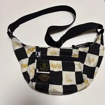 웨스트 라이드 미니 숄더백 체커 패턴