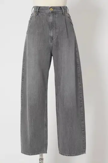 별주 upper hights for conte 23 그레이 턱 데님