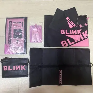 [ 미사용 ] BLACKPINK FC 혜택 5종 세트 블랙핑크 굿즈