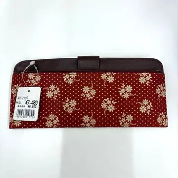 미사용품 인덴야 장지갑 지갑 레드