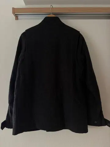 GAP 노카라 밀리터리 자켓 블랙