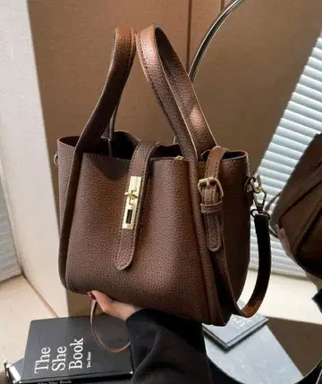 초인기 상품 브라운 미니백 탈부착 가능 스트랩