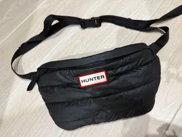 HUNTER 블랙 바디백