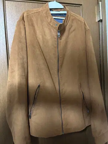 zara 페이크 스웨이드 블루종 사이즈 40