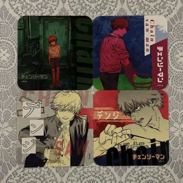 체인소 맨 아트 코스터 덴지