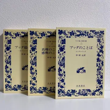 붓다의 말 진리의 말 붓다의 마지막 여정 3권 세트 이와나미 와이드판