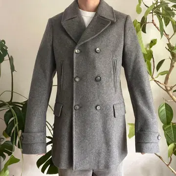 Alexander McQueen 그레이 피 코트