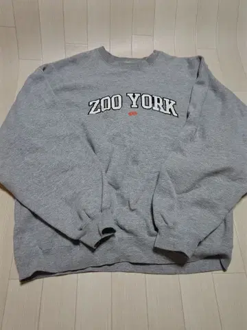 ZOO YORK 그레이 트레이닝복 XL 즈 요크