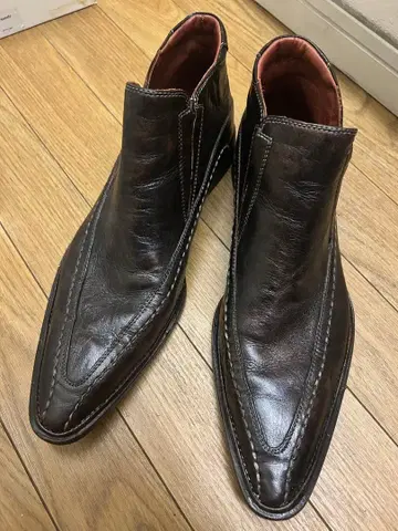 Lorenzo Cossini (로렌조 코시니) 남성용 천연 가죽 부츠