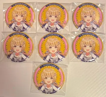 학원 아이돌 마스터 하치케이시마 시파라다이스 후지타 코토네 캔뱃지 7개