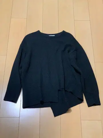 BEAUTY&YOUTH 블랙 긴팔 니트