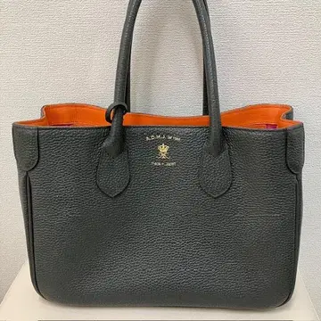 GA5556 ADMJ 가죽 토트백 그레이 거의 미사용