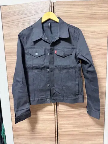 [ 새상품급 ] glamb 블랙 데님 자켓