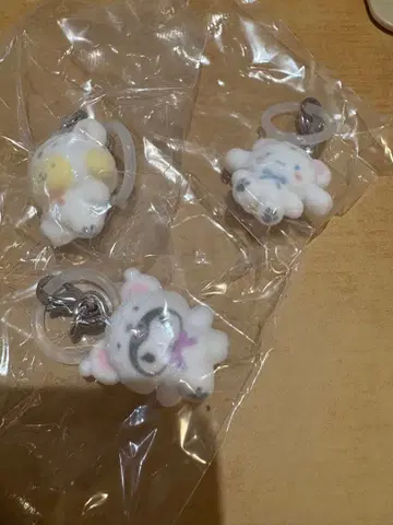 가챠가챠 산리오 포와포와 스노우