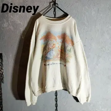 90s 디즈니 빈티지 곰돌이 푸 맨투맨 트레이닝복 구제 의류