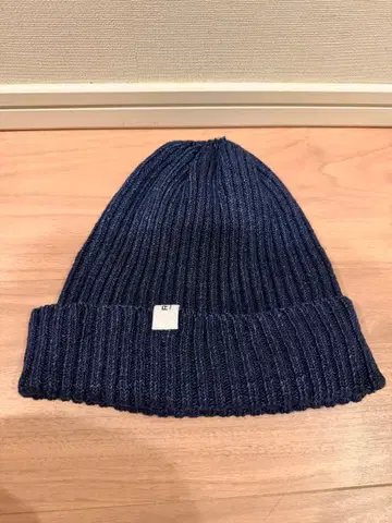 RHC 네이비 리브 니트 모자