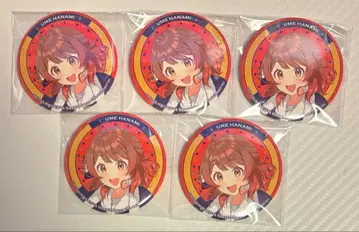 학원 아이돌 마스터 하치케이지마 시 파라다이스 하나미 유메 캔뱃지 5개