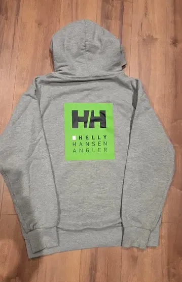 HELLY HANSEN ANGLER 그레이 후드티