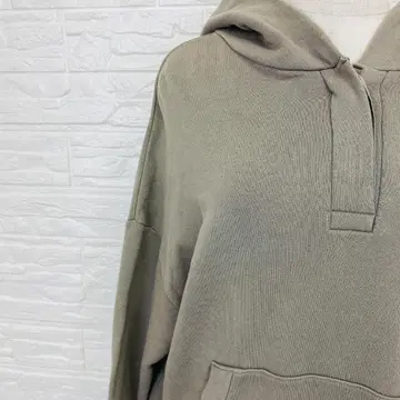 두 블루 후드티 FREE 면100% 헨리넥 [ 1583-49 ]