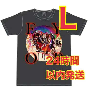 B'z 투어 T셔츠 L 사이즈 B'z LIVE-GYM 2025 FYOP