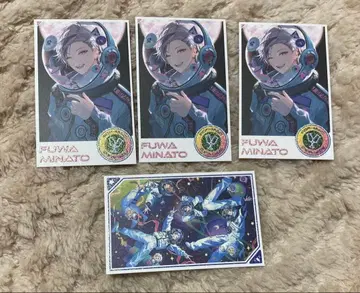 ROF-MAO 4주년 후와 미나토 사진풍 카드 집합