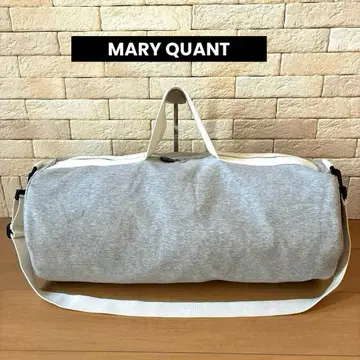 MARY QUANT 드럼형 보스턴 백 숄더 스트랩 포함
