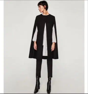 ZARA 케이프 판초 자라