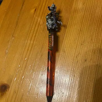 고질라 파이널 워 피규어 포함 샤프펜 오렌지