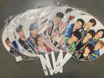 Kis-My-Ft2 카운트다운 콘서트 부채 8장 세트