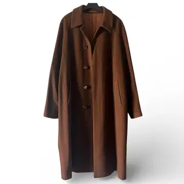 고급 캐시미어 아프레세이즈 스텐카라 코트 발마칸 코트