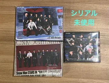 [ 시리얼 미사용 ] SnowMan 앨범 음고신지 3 형태 세트