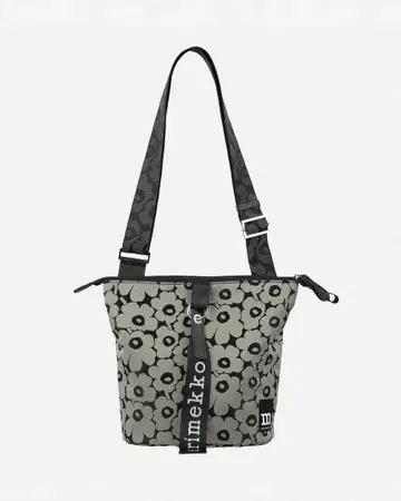 마리메꼬 Marimekko 숄더백 카키 x 블랙