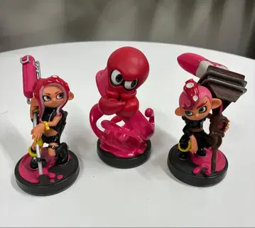 amibo 트리플 세트 문어 문어보이 문어걸 스프라툰