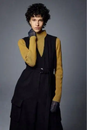 AZUL by moussy 헤임벌룬 올인원 벨트 포함 블랙