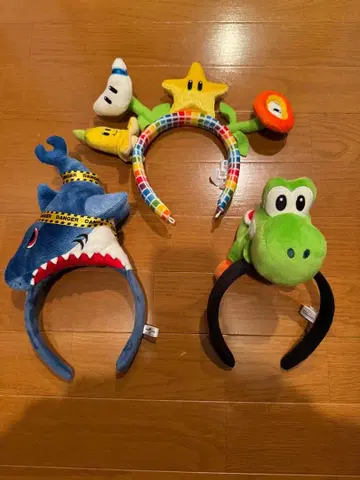 유니버셜 머리띠 3개 세트