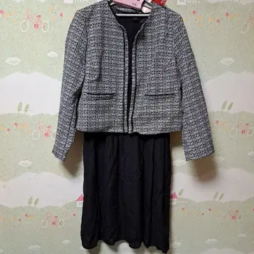 새상품 시마무라 졸업식 입학식 세레모니 원피스 자켓 수트 17호 세트