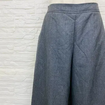 페미시테 와이드 팬츠 가우초 팬츠 38 M 그레이 [ 1570-38 ]