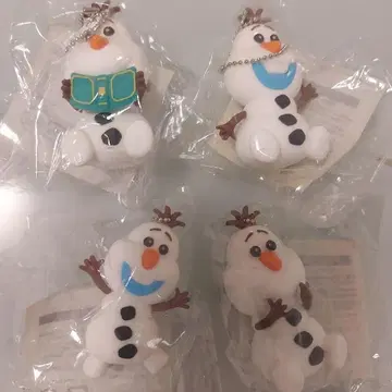 올라프 키링 4개 세트