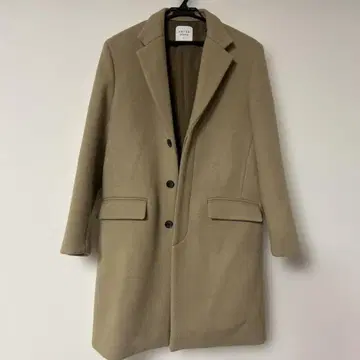 UNITED TOKYO 베이지 체스터 코트 사이즈 1