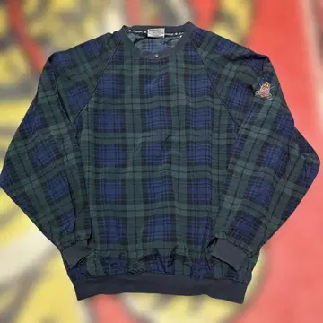 Slazenger 체크 나일론 풀오버 피스테 Slazenger L