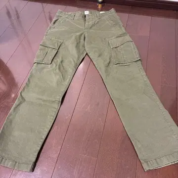 카고 팬츠 올리브 4 포켓