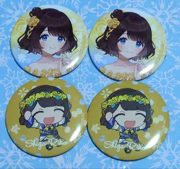 HANA BIYORI 캔뱃지 시가 리코