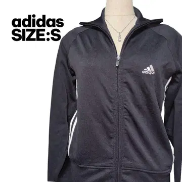 아디다스 저지 트랙 자켓 3 스트라이프 블랙 S 구제 의류