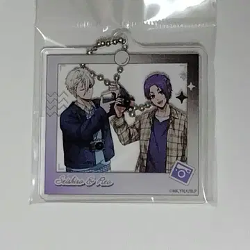 블루 록 아크릴 키링 나기 세이시로&미카게 레오