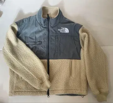 THE NORTH FACE WS 퍼플 라벨 베이지 보아 자켓