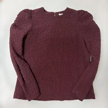 유나이티드 애로우즈 버건디 긴팔 상의